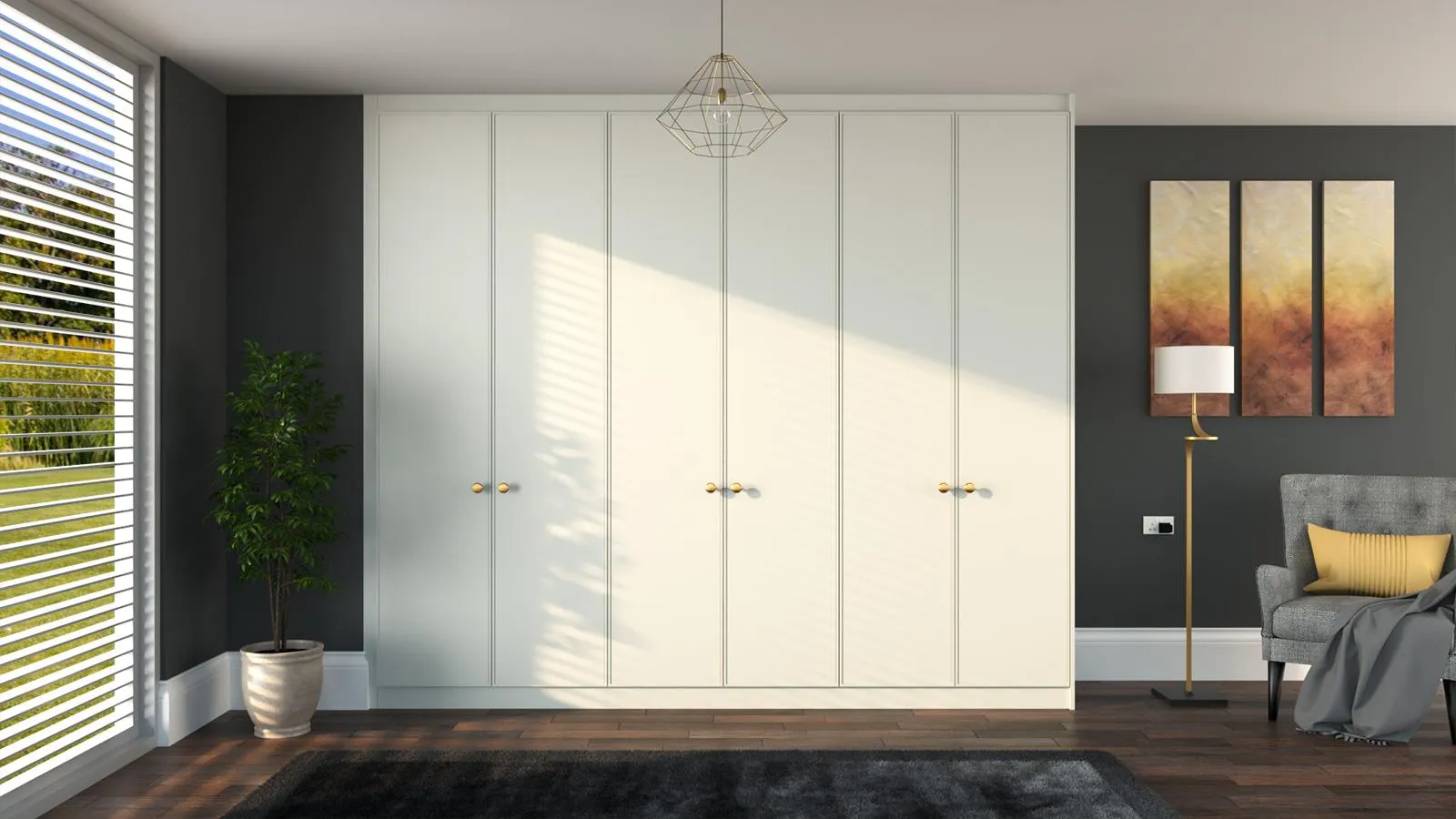 shaker wardrobes